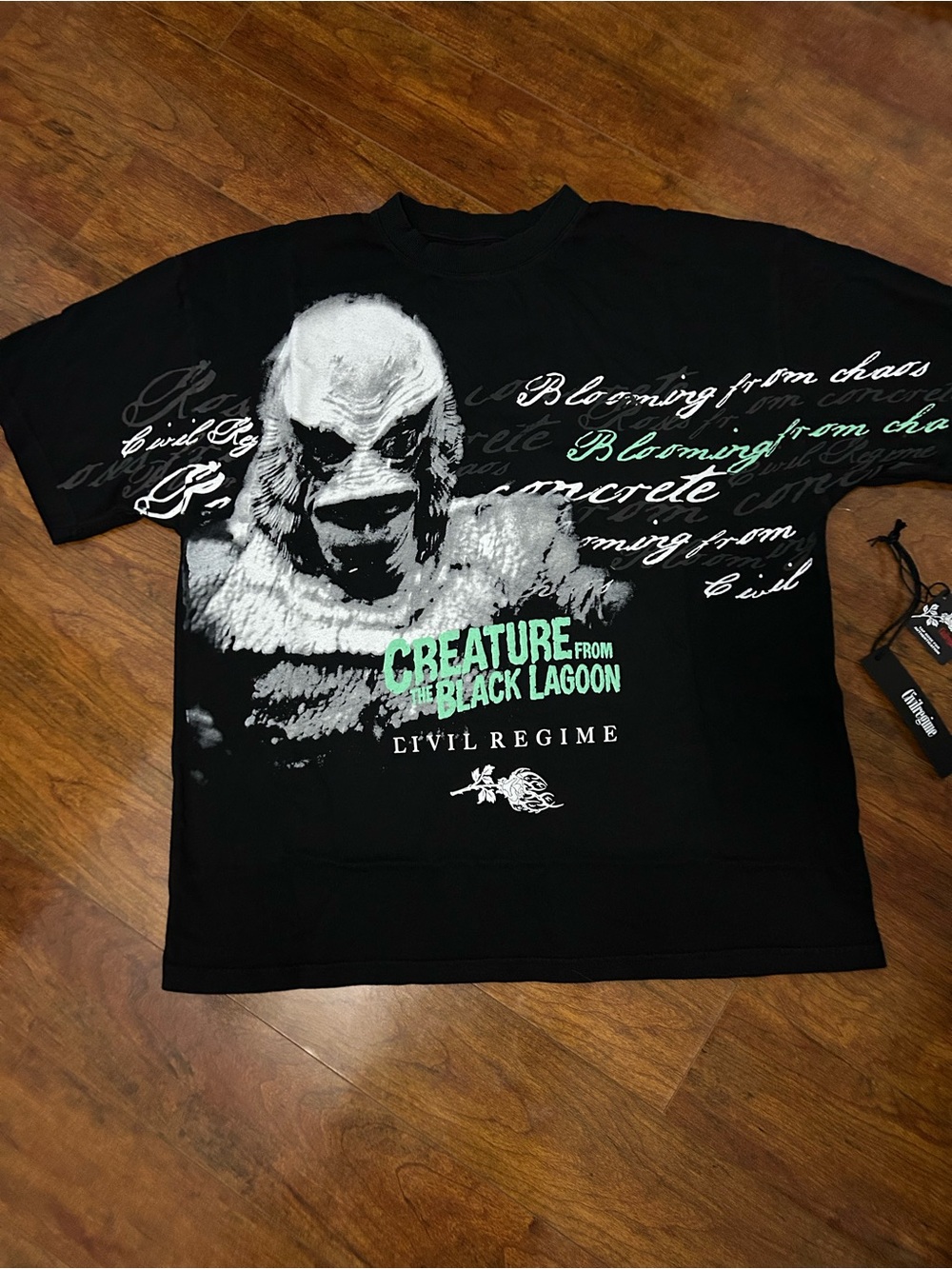Civil Regime Darc Sport x Monsters “Creature in the Water” SIZE L Black SOLD OUT